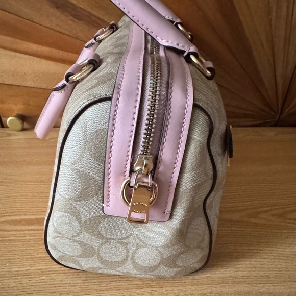 Coach Rowan Satchel in bubblegum Bag crossbody - Picture 5 of 10